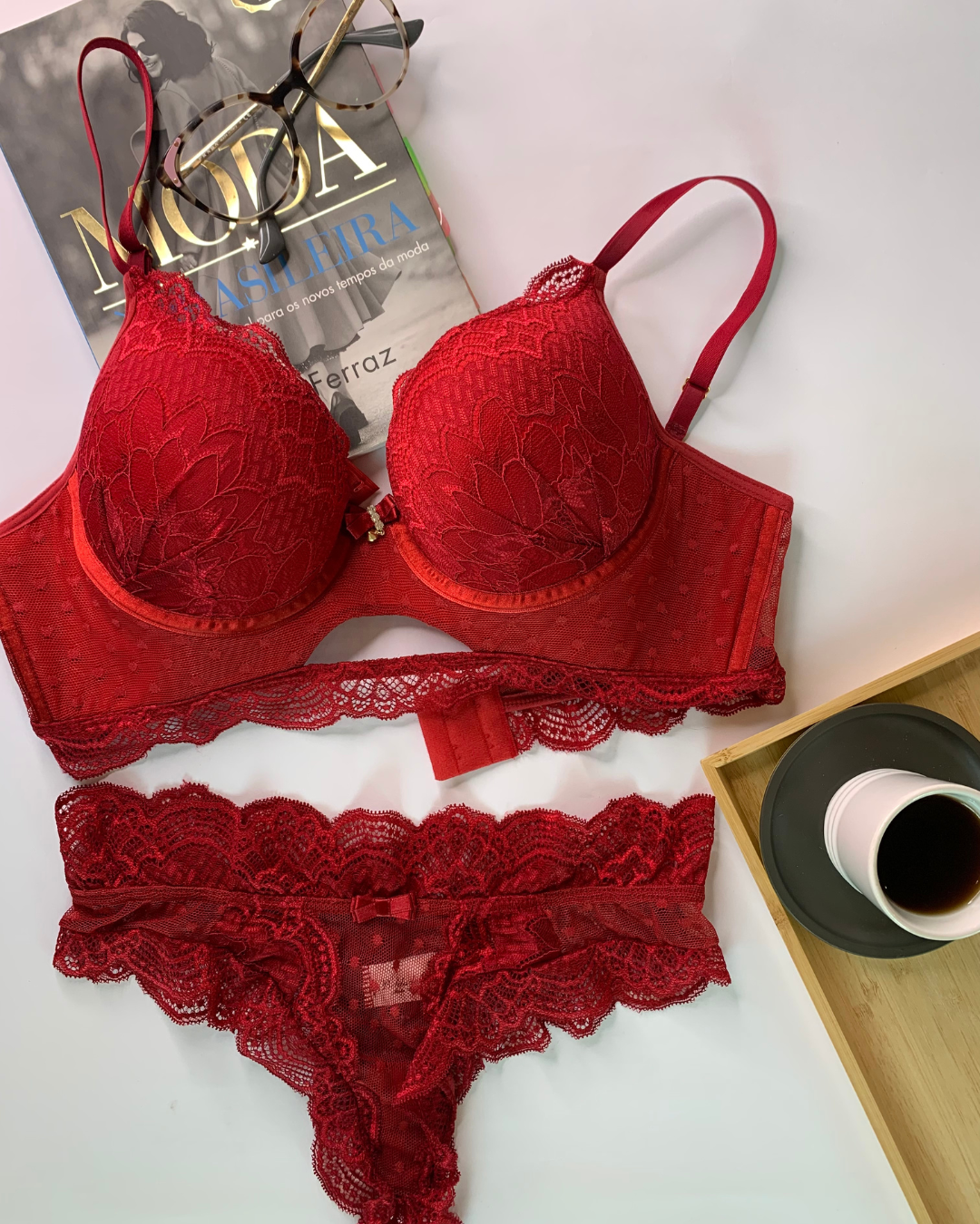 Conjunto Eloise Rojo