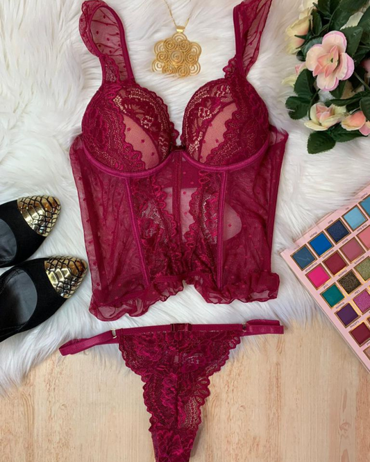 Conjunto Kelly Fucsia